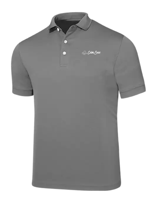 Callaway Ottoman Medium Grey Polo w/Calm Seas Psychotherapy Logo