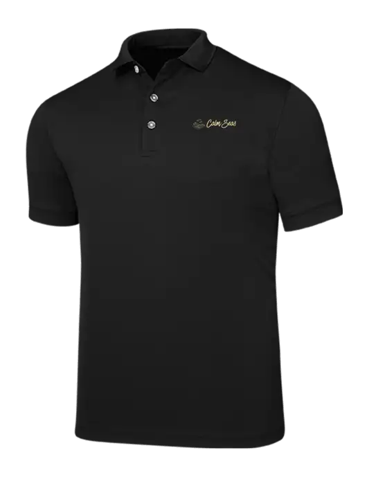 Callaway Ottoman Black Polo w/Calm Seas Psychotherapy Logo