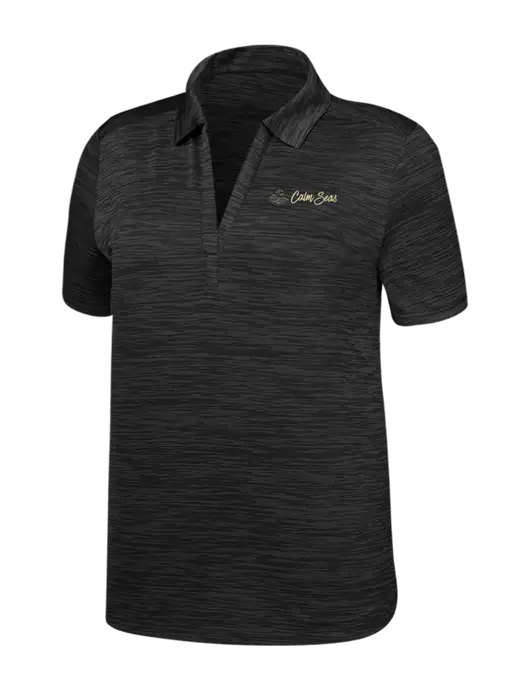 Callaway Womens Black Broken Stripe w/Calm Seas Psychotherapy Logo