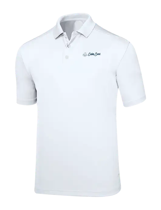 Callaway Core Bright White Performance Polo w/Calm Seas Psychotherapy Logo