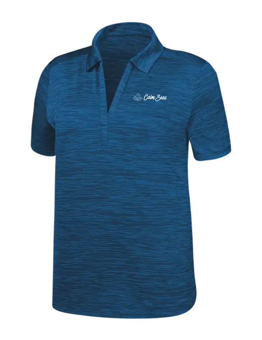 Callaway Womens Medium Slate Blue Broken Stripe w/Calm Seas Psychotherapy Logo