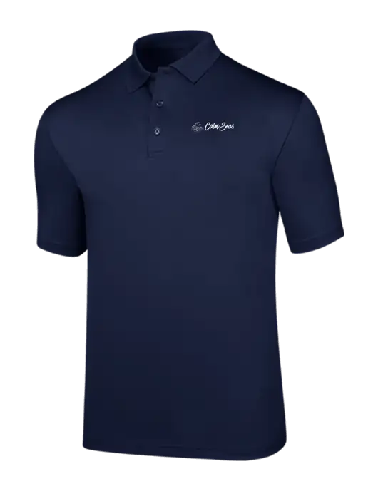 Callaway Opti-Dri Navy Chev Polo w/Calm Seas Psychotherapy Logo