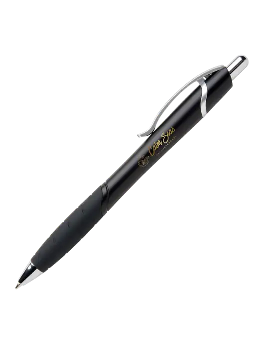 Summerhill Black Pen - Black Ink w/Calm Seas Logo