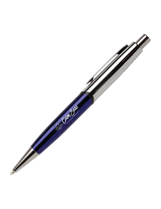 Chimera Blue Pen - Black Ink w/Calm Seas Logo