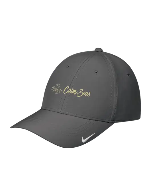 Nike Dark Grey Dri-FIT Legacy Cap w/Calm Seas Psychotherapy Logo