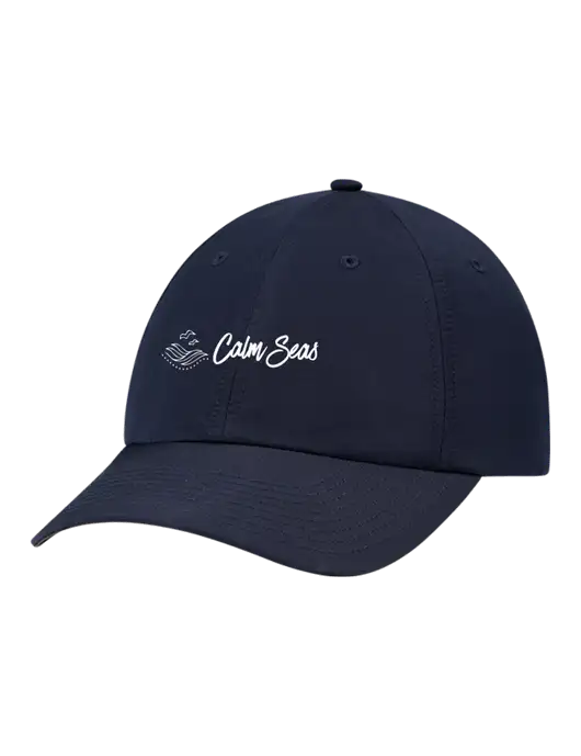 Richardson Relaxed Performance Lite Navy Cap w/Calm Seas Psychotherapy Logo