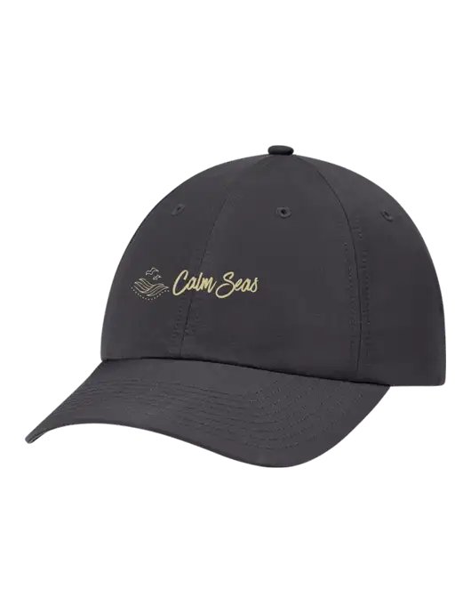 Richardson Relaxed Performance Lite Dark Grey Cap w/Calm Seas Psychotherapy Logo