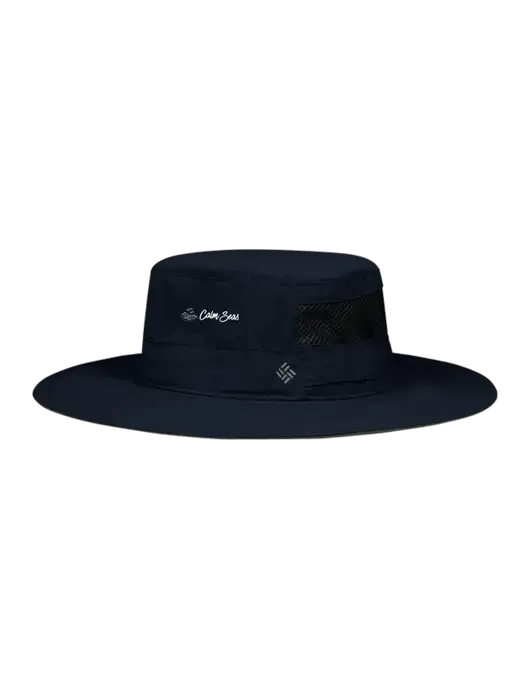 Columbia Navy Bora Bora Booney  Hat w/Calm Seas Psychotherapy Logo