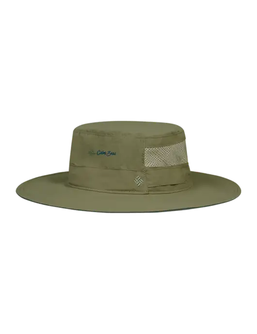 Columbia Dark Tan Bora Bora Booney  Hat w/Calm Seas Psychotherapy Logo