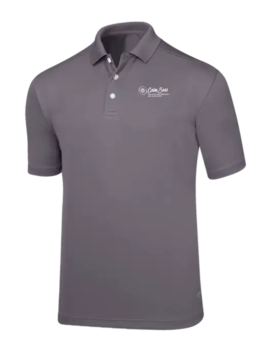Callaway Core Medium Grey Performance Polo w/Calm Seas Institute Logo