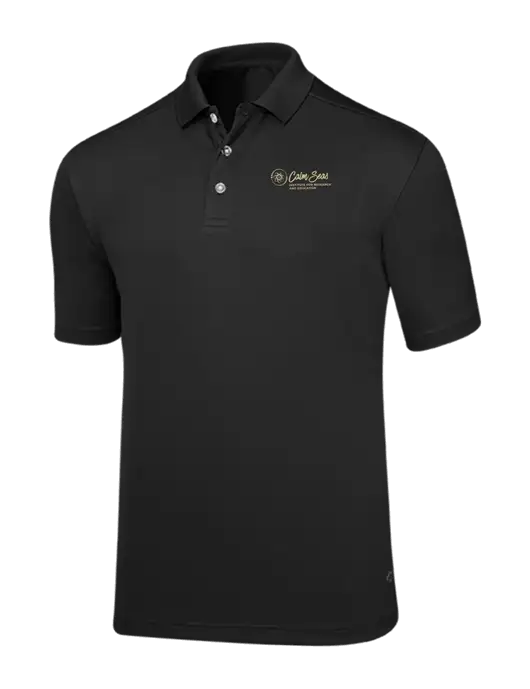 Callaway Core Black Performance Polo w/Calm Seas Institute Logo