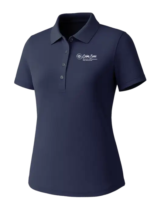 Callaway Womens Core Navy Performance Polo w/Calm Seas Institute Logo
