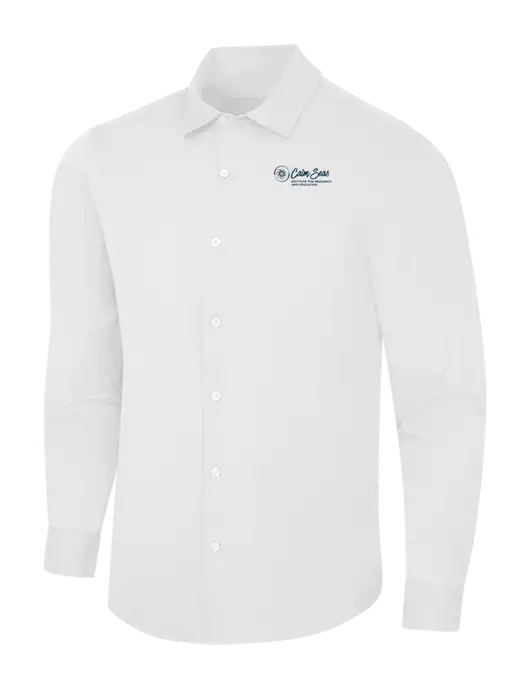White City Stretch Shirt w/Calm Seas Institute Logo